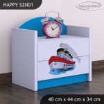 Nočna omarica Happy babies Ladja 26 SZN1